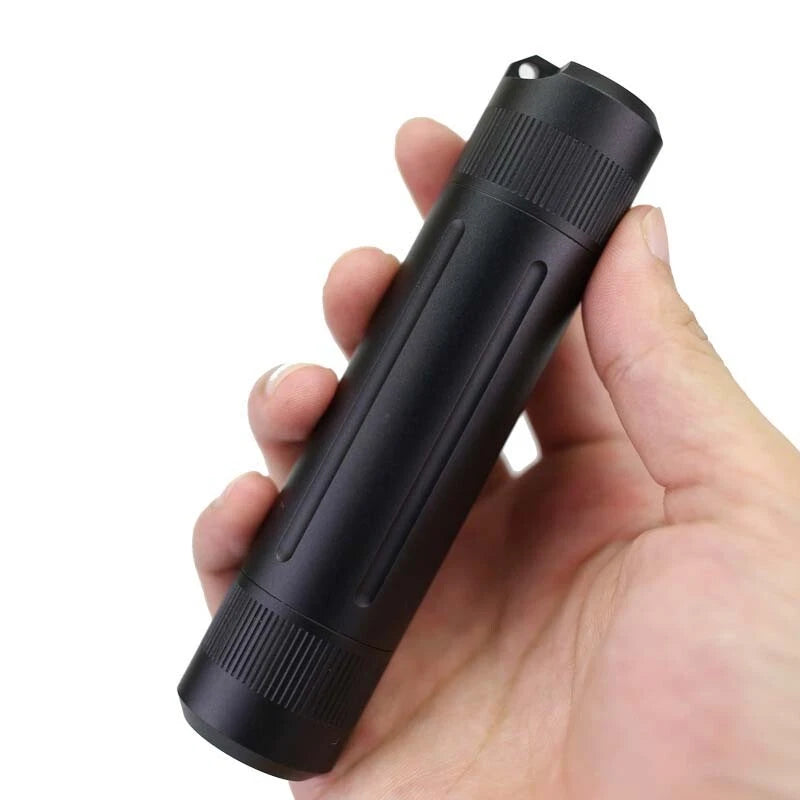 Outdoor EDC Aluminium Alloy Waterproof Case Pill Box Keychain Pendant Storage 07FC0E-D4 - KOEEK