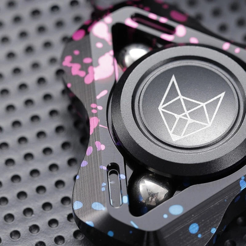 Fidget Hand Spinner Toy Silent Bearing Metal Finger Gyro Relieve Stress EDC Gift 07FC0E-D4 - KOEEK