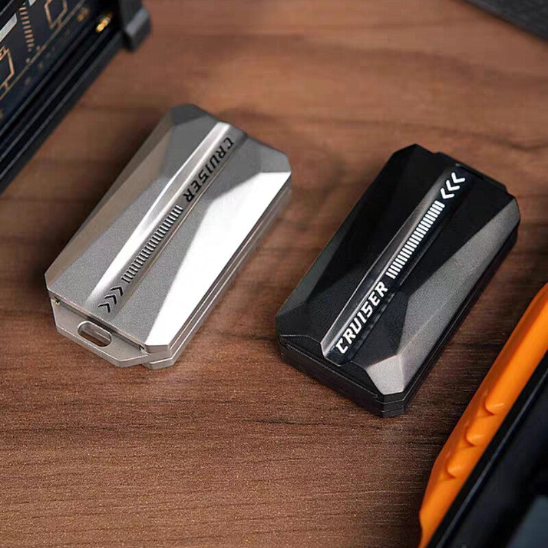 EDC Mechanical Card-pushing Magnetic Slider Stainless Steel Fidget Toys Gift 07FC0E-D4 - KOEEK