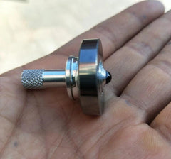 Tungsten Steel Hand Twisting Spinning Top Gyro Gyroscope Collection Spinner Toys 07FC0E-D4 - KOEEK