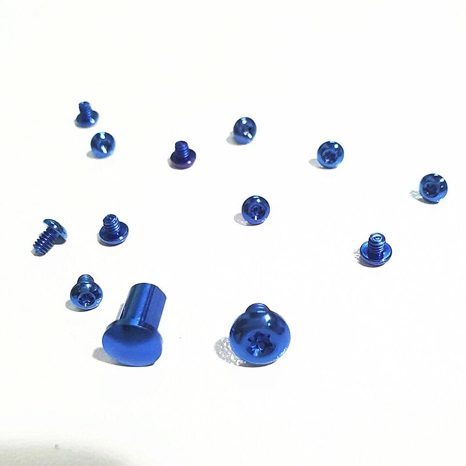 EDC Titanium Blue Screw Set Pivot Nail Dress Kit For Benchmade Bugout 535 07FC0E-D4 - KOEEK