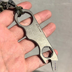 EDC tool TC4 Titanium alloy Pry bar Outdoor maintenance self-defense Tool 07FC0E-D4 - KOEEK
