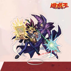 Anime Yu-Gi-Oh! Black Magician Acrylic Desktop Stand Figure Collection Decor 07FC0E-D4 - KOEEK