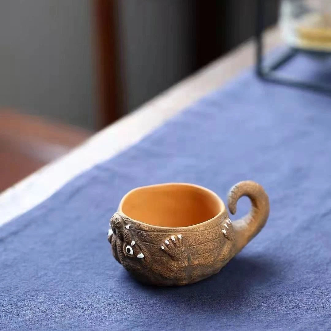 Yixing Purple Clay Pot  China Kung Fu Tea Set Fair Cup Tea Cup Tea Mat 07FC0E-D4 - KOEEK