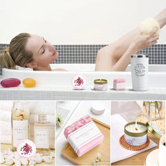 Women's Care Package, Women's Relaxation Spa Gift Set, Birthday Gift Basket 07FC0E-D4 - KOEEK