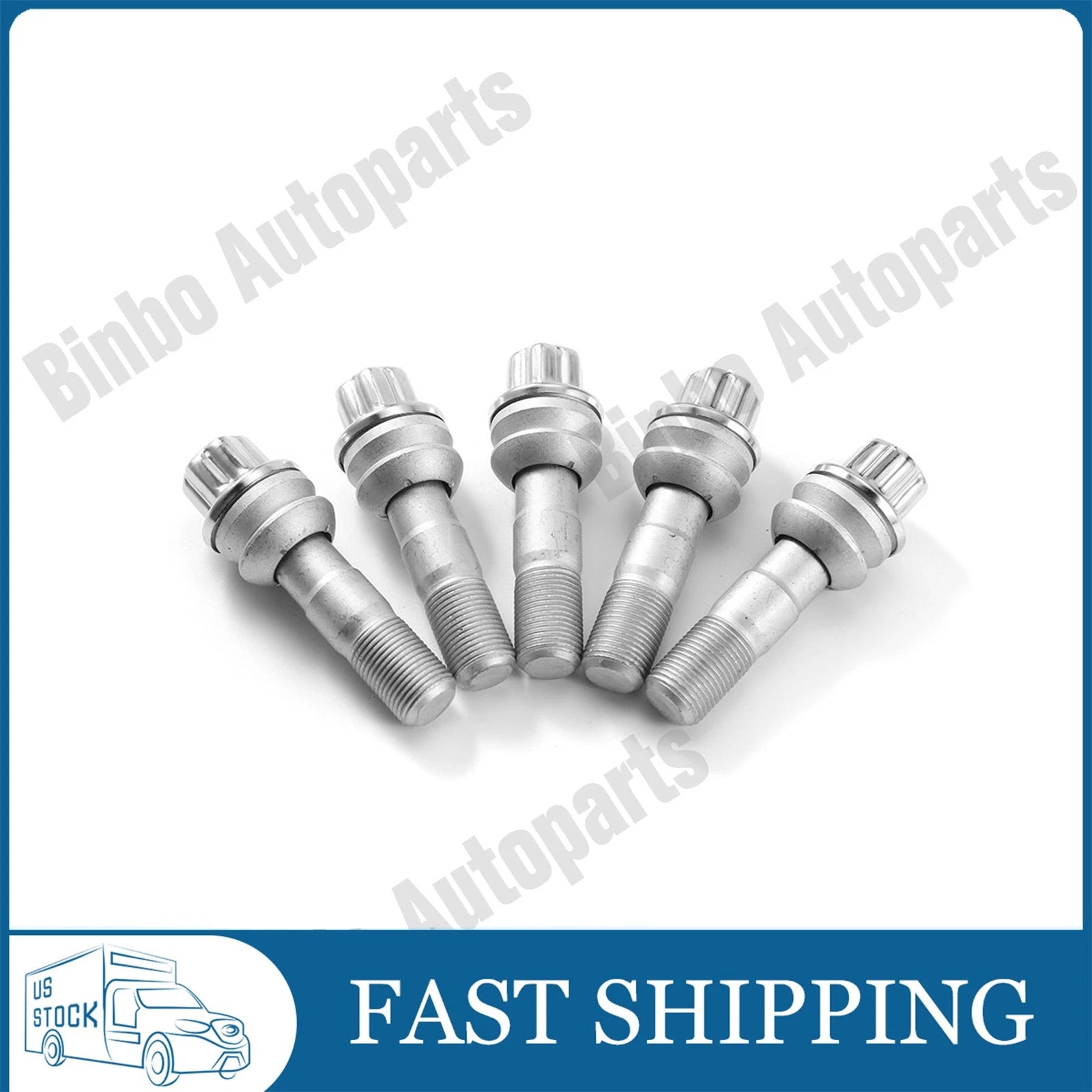 Fits Benz C167 V167 GLS450 GLE350 GLE450 5x A0009904518 Lug Bolt M15 x 1.25 07FC0E-D4 - KOEEK