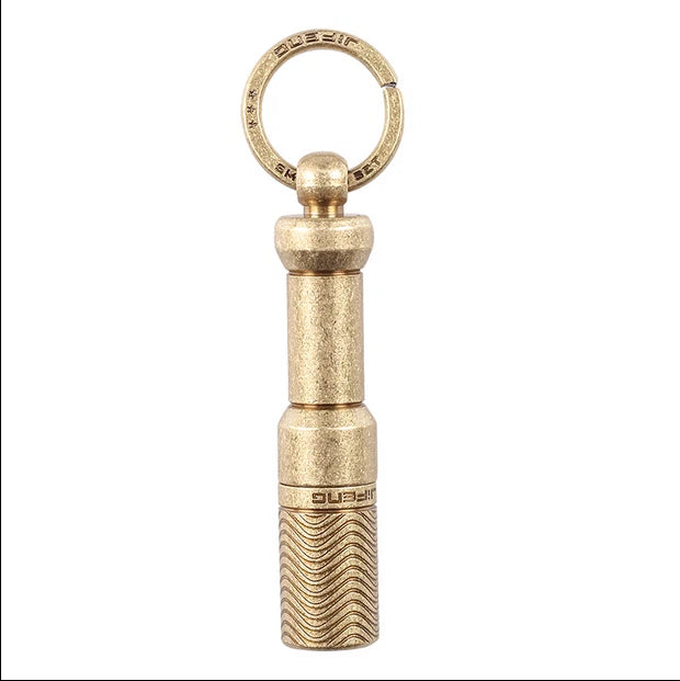 EDC Portable Cigar Hole Punch Cutter Cigar Puncher Cutting Drill Keychain Gifts 07FC0E-D4 - KOEEK