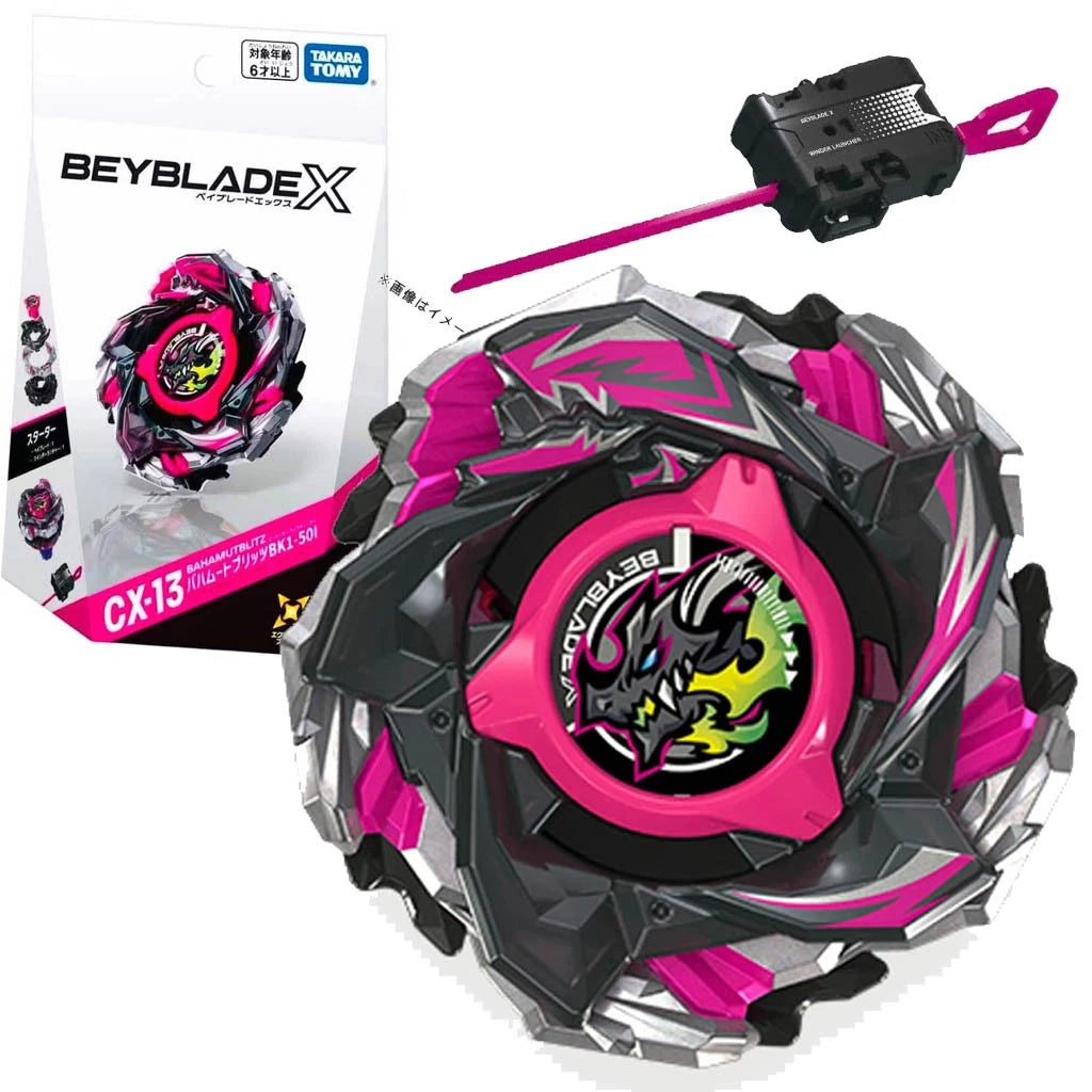 Takara Tomy CX13 Bahamut Blitz BK1-50I Burst Beyblade X Booster Official Stock TAKARA - KOEEK