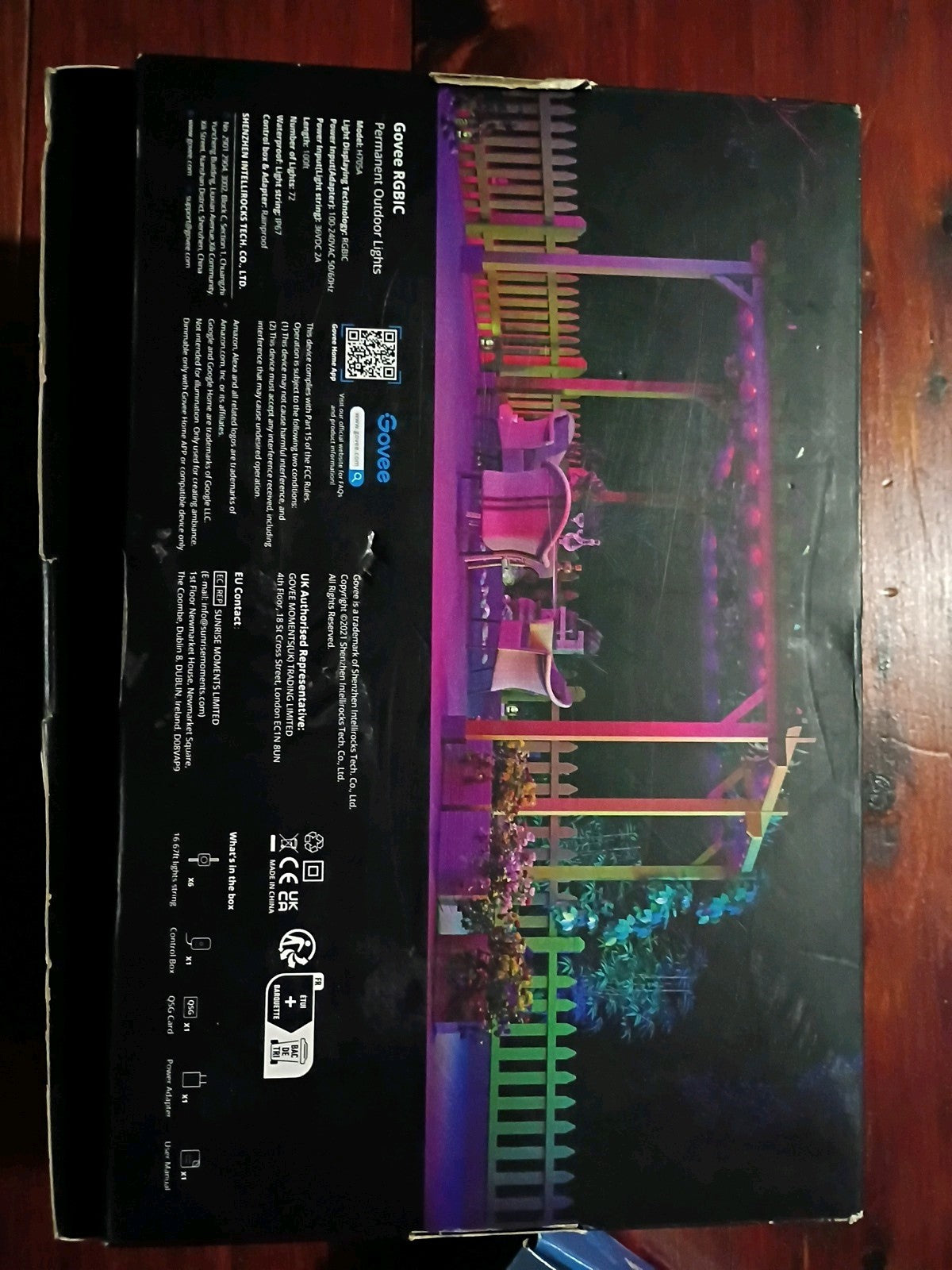 Govee 100ft RGBICW Permanent Outdoor Lights Elite, Black Version(Factory Sealed) GOVEE - KOEEK