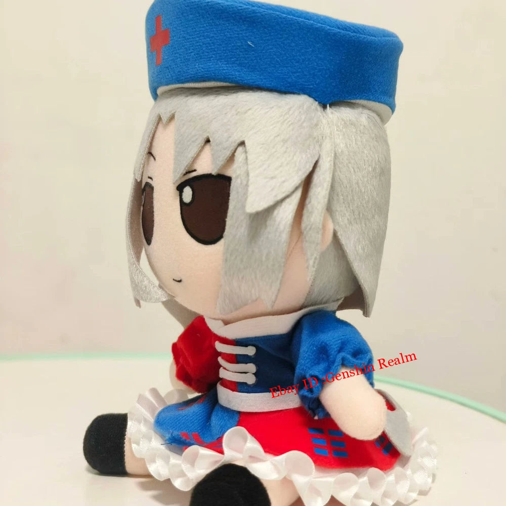 Anime Touhou Project Fumo Series Yagokoro Eirin Plush Doll Cartoon Gift 20cm 07FC0E-D4 - KOEEK
