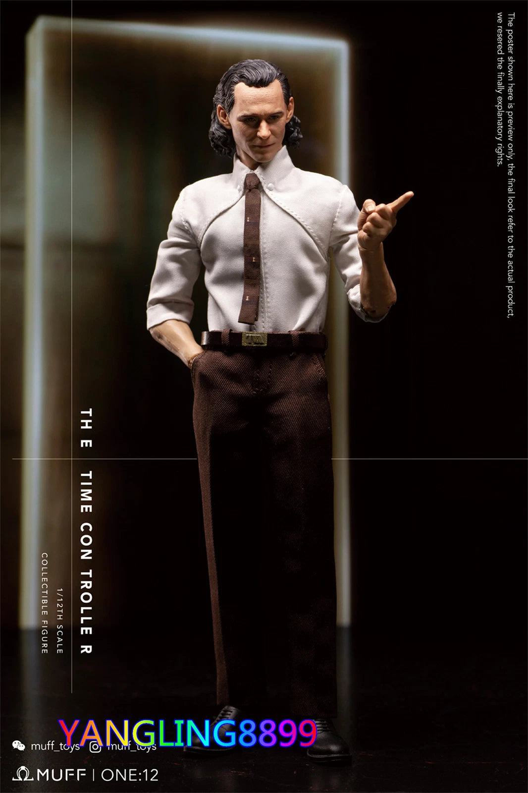 MUFF TOYS 1/12 Loki The Time Controller Action Figure MF-02 Collect Toy Stocked! MUFF_TOYS - KOEEK