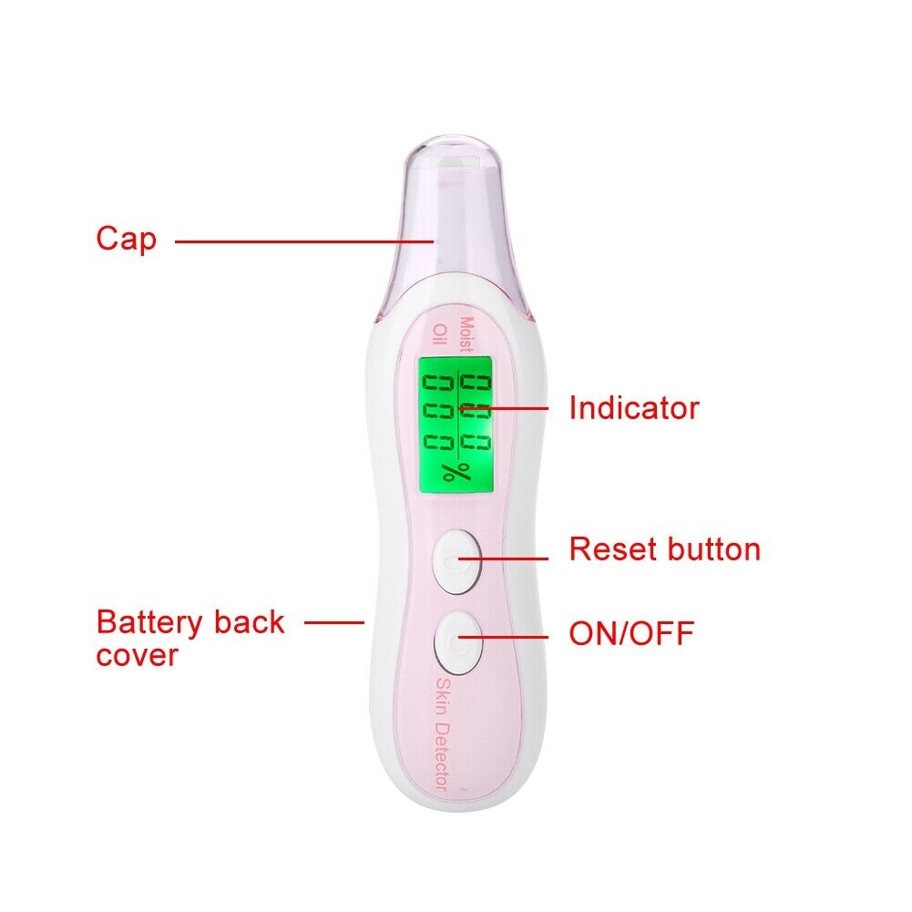 new Digital LCD Precision Sensor Tester Moisture Water Oil Analyzer White HGF koeek - KOEEK