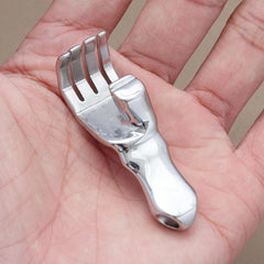 EDC Small Stainless Steel  Hand Shape Bottle Opener  Pendant 58*17mm Multi Tool 07FC0E-D4 - KOEEK