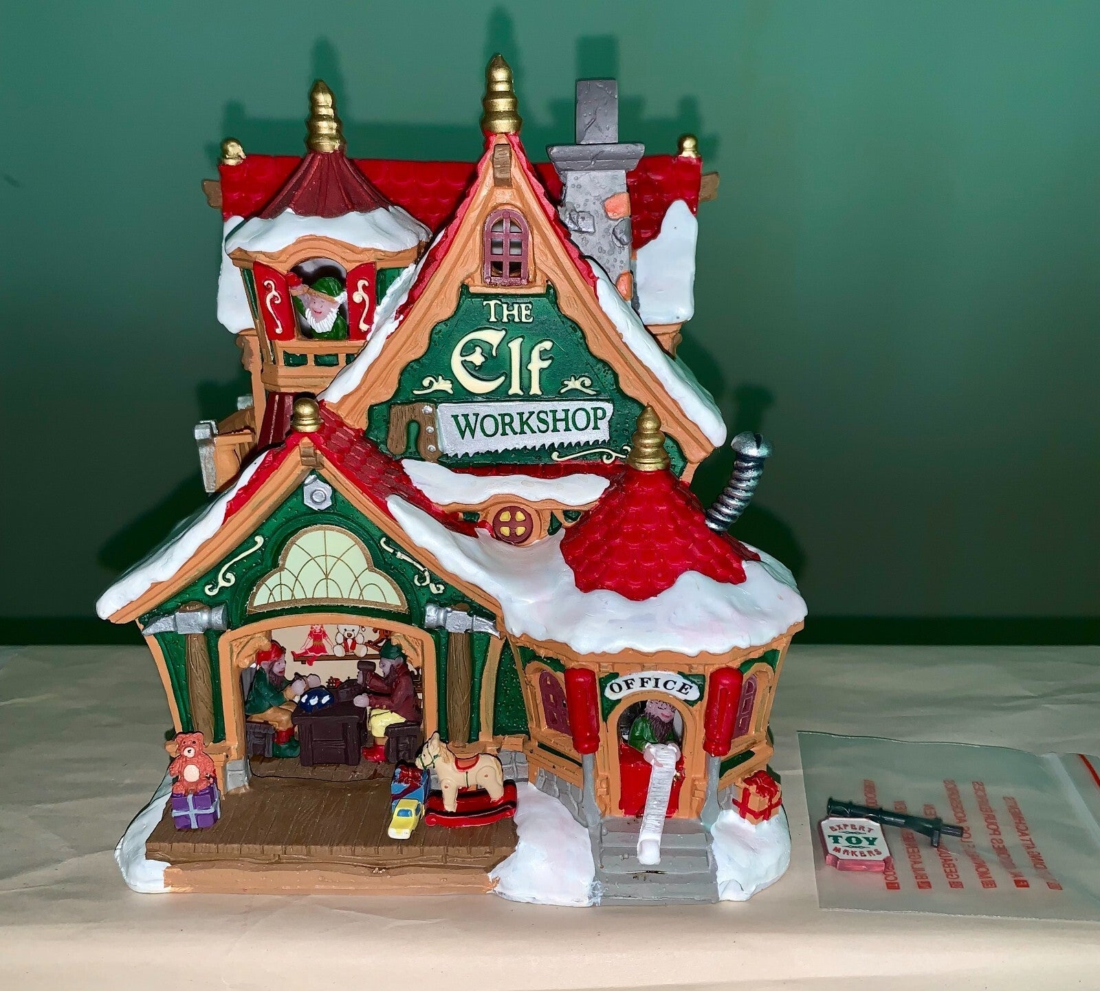2017 Lemax The Elf Workshop  Christmas Village #75291 Lighted Building LEMAX - KOEEK