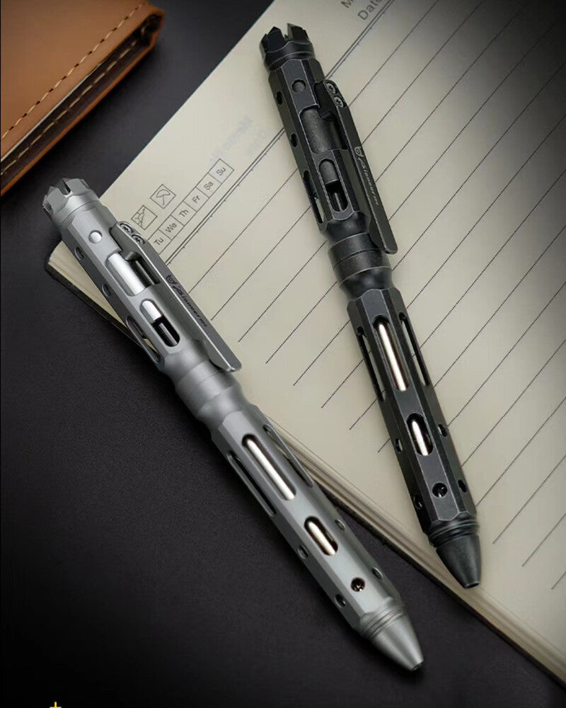 EDC Titanium Alloy Ball Pen Office Signature Business Ballpoint Pen G2 Refills 07FC0E-D4 - KOEEK