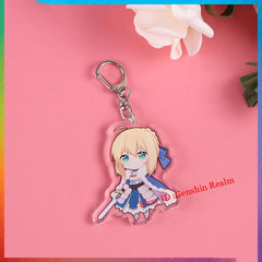 Anime Fate Fgo Altria Pendragon Cell Accessories Bag Pendant Keyring Gift 07FC0E-D4 - KOEEK