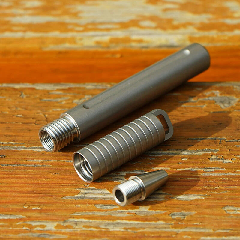 TWOSUN Mini Titanium Alloy Portable Keychain Ball Pen Outdoor Signature Pen EDC TWOSUN - KOEEK
