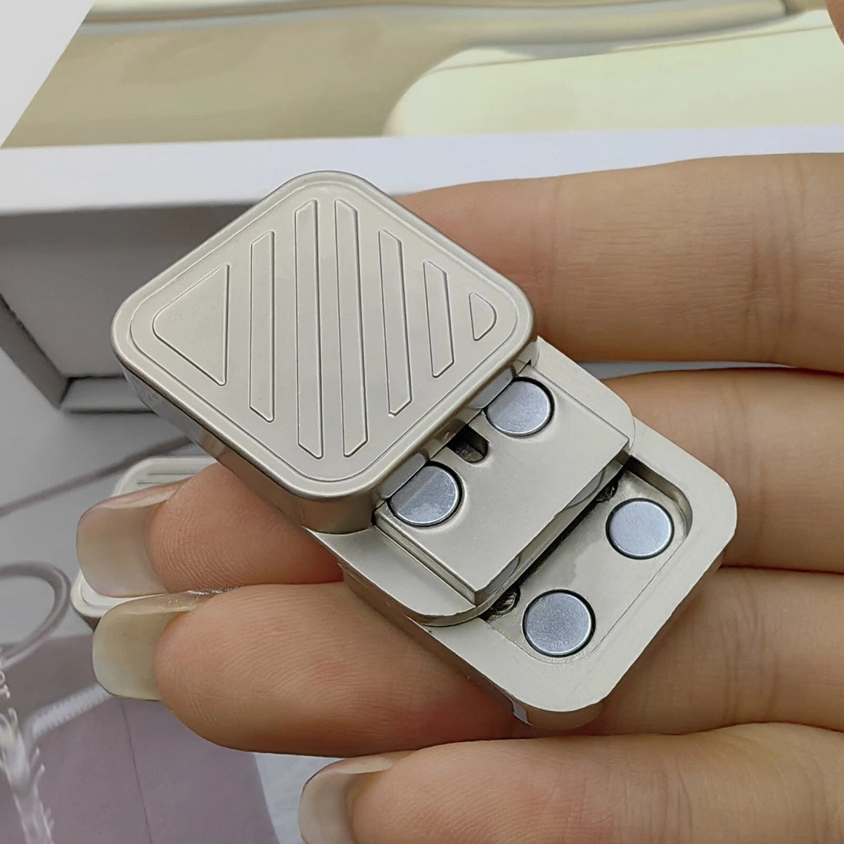 Push Card Mini CP3 Magnetic Slider EDC Fidget Slider Metal ADHD Anti Stress Gift 07FC0E-D4 - KOEEK