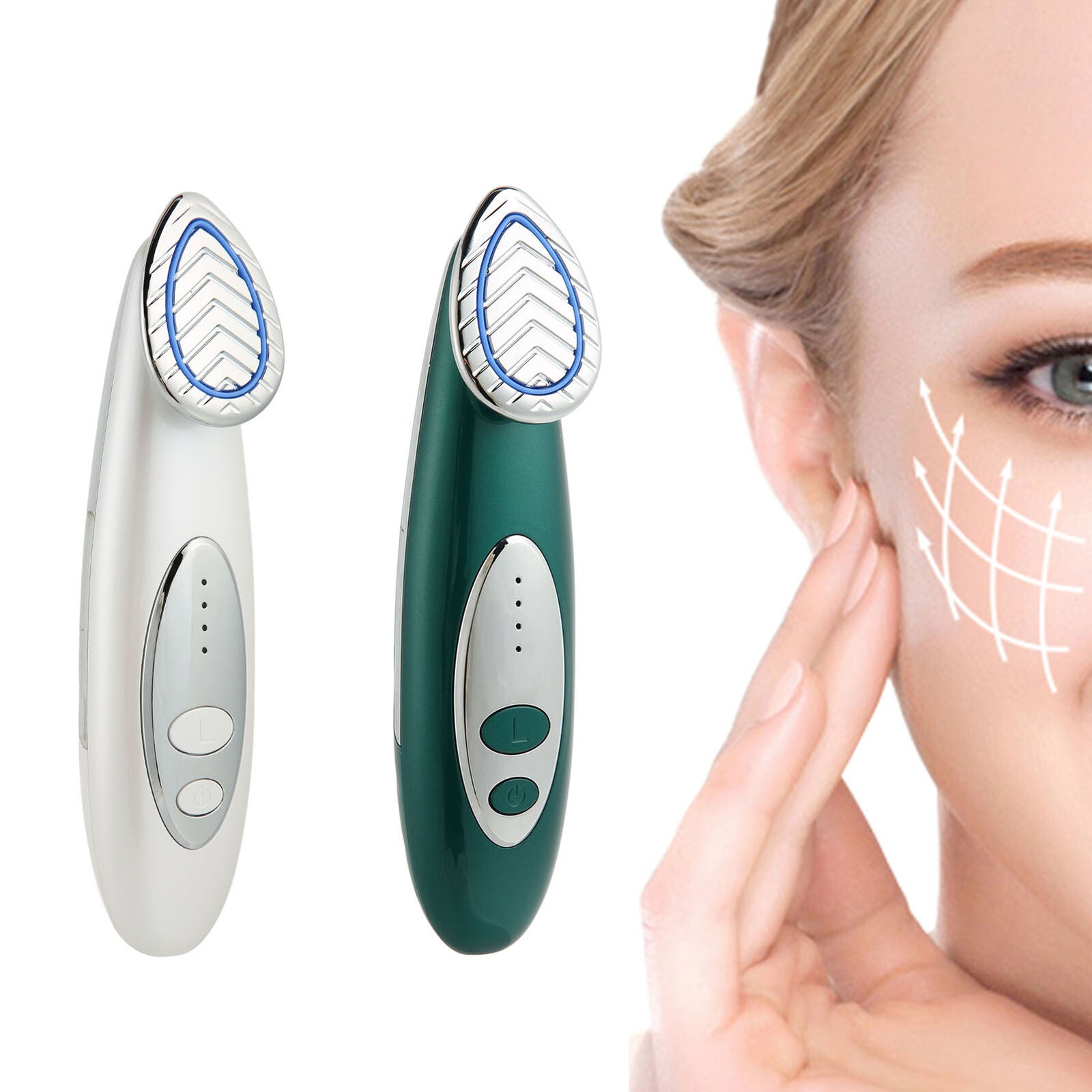 new Facial Massage Wand Skin Rejuvenation Microcurrent Wrinkle Removal Skin High ANA koeek - KOEEK