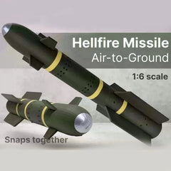 1:6 AGM-114 Air-to-Ground Missile Model / Sci-Fi Prop Replica Toy 07FC0E-D4 - KOEEK