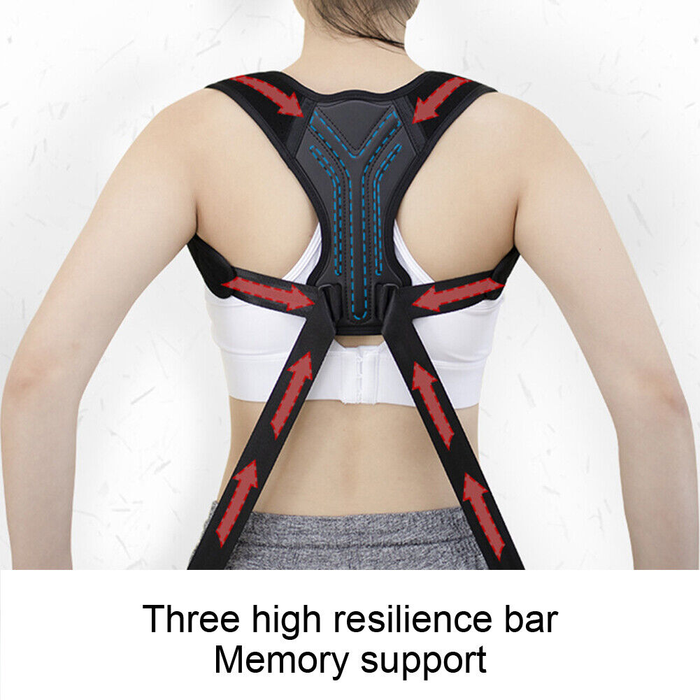 new Hunchback Correction Belt Back Spine Posture Corrector Brace(M(Bust85-105cm HGF koeek - KOEEK