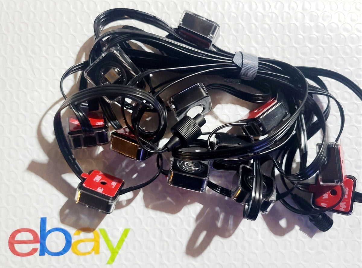 Govee "Permanent Outdoor Light 2" 16ft (12 LED Pucks) extension strand H705E GOVEE - KOEEK