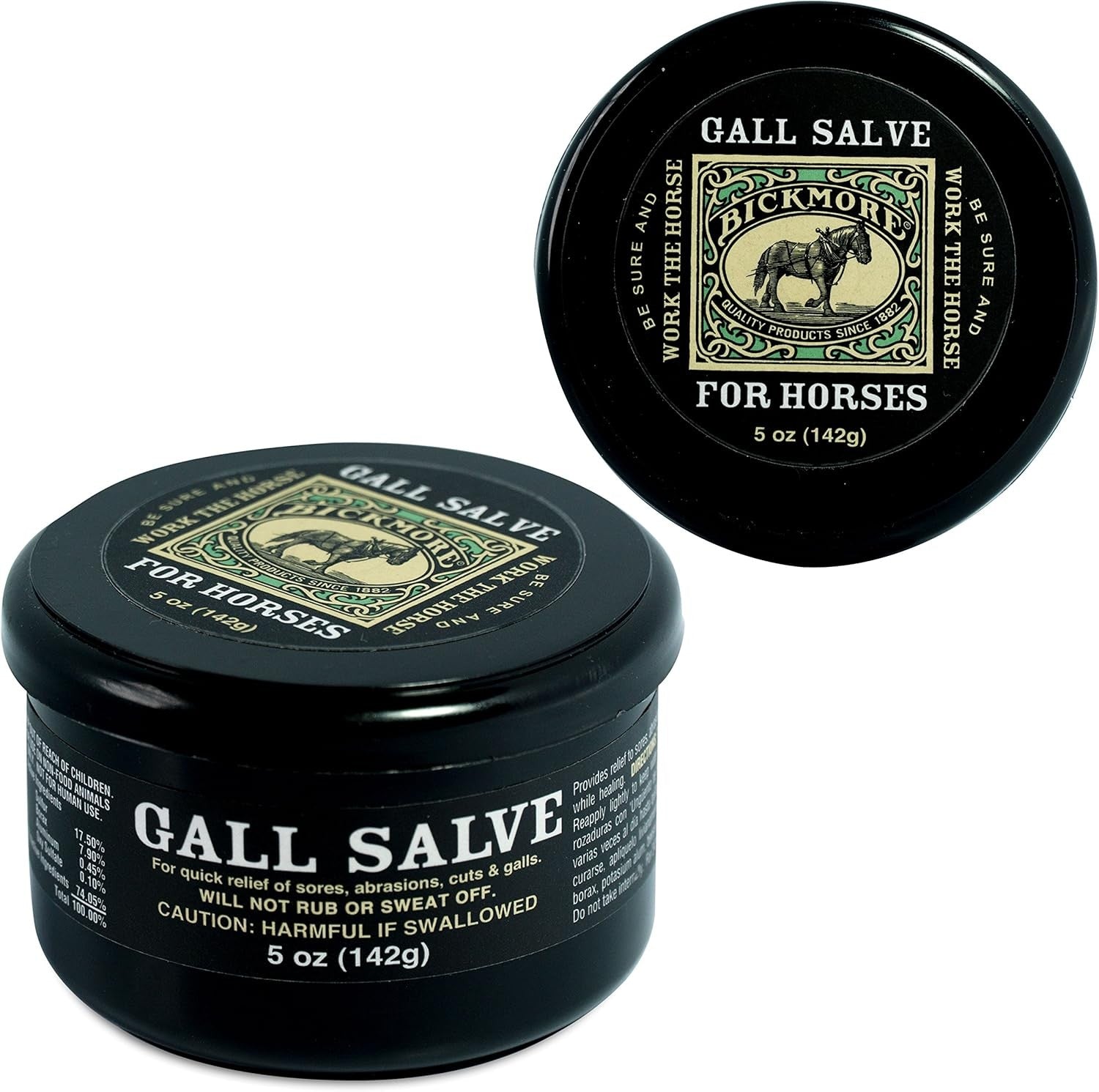 new Gall Salve Wound Cream For Horses 5oz - Quick Equine Relief of 5 oz 07FC0E-D4 - KOEEK