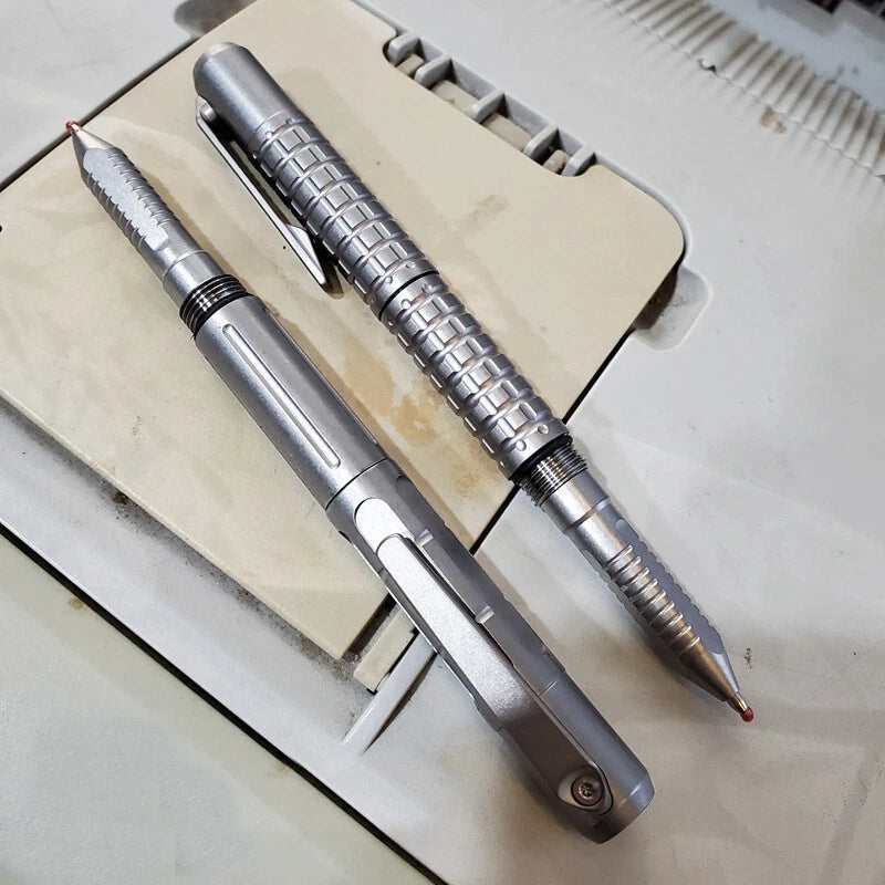 TC4 Titanium Alloy Multi Tools Tactical Signature Office Stationery EDC Pen Gift 07FC0E-D4 - KOEEK