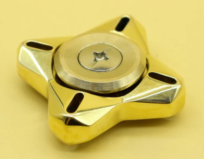Brass Hand Twisting Spinning Top Toy Gyro Multi-function Gyroscope EDC Toys 07FC0E-D4 - KOEEK