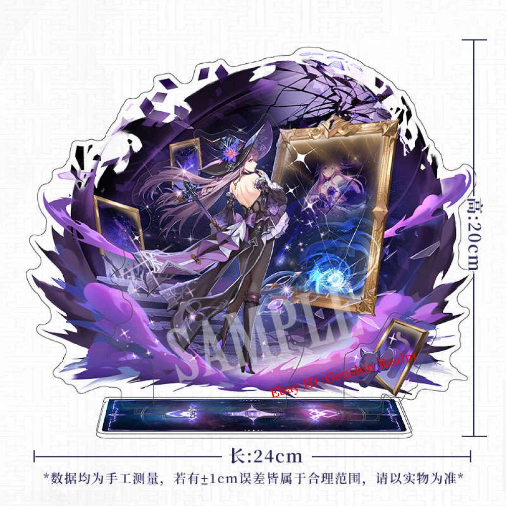 Anime Honkai: Star Rail Herta Deluxe Acrylic Desktop Stand Figure Collection 07FC0E-D4 - KOEEK