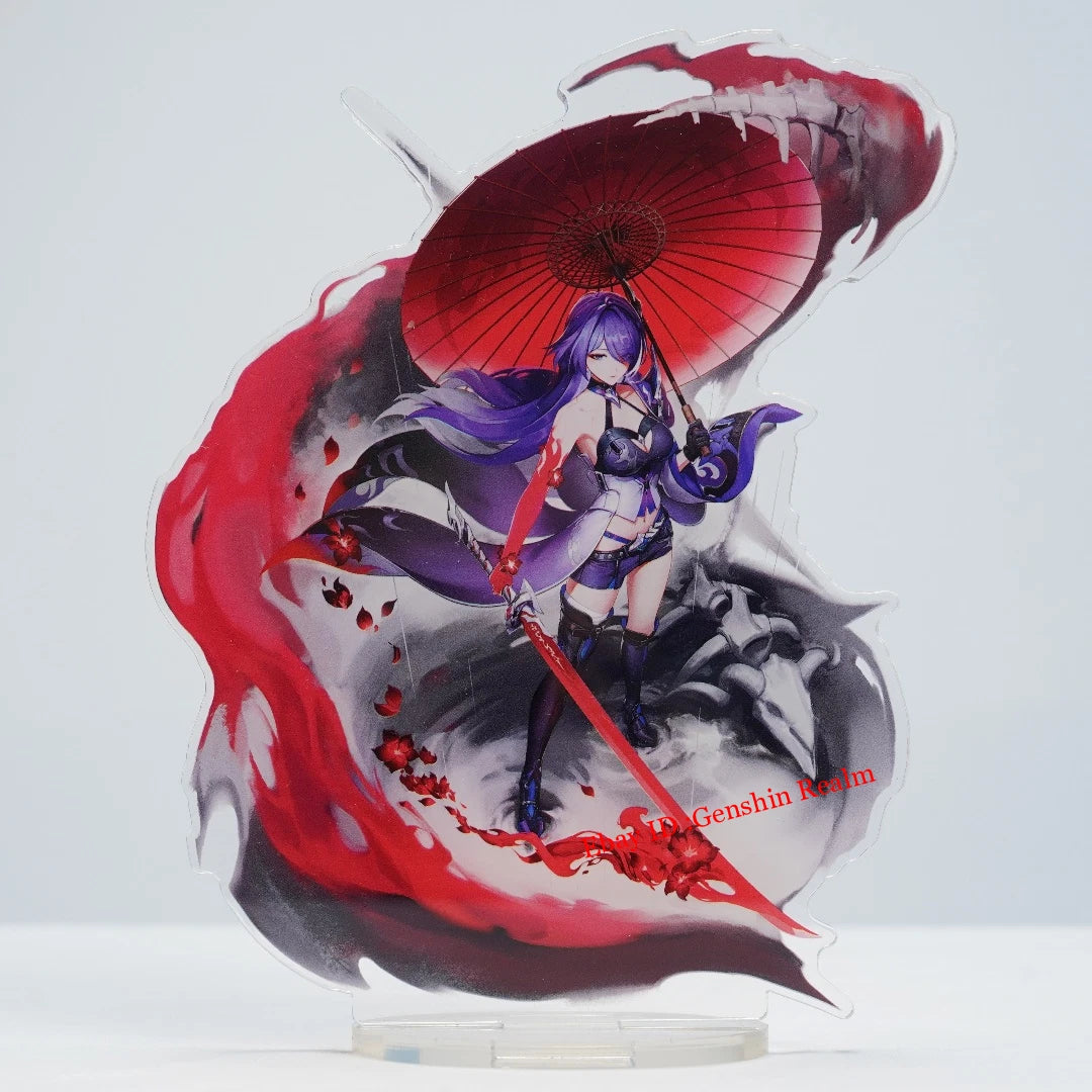 Anime Honkai: Star Rail Acheron Acrylic Desktop Stand Figure Collection Deco 07FC0E-D4 - KOEEK