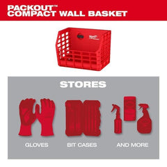 Milwaukee Tool 48-22-8342 Packout Compact Wall Basket MILWAUKEE TOOL - KOEEK