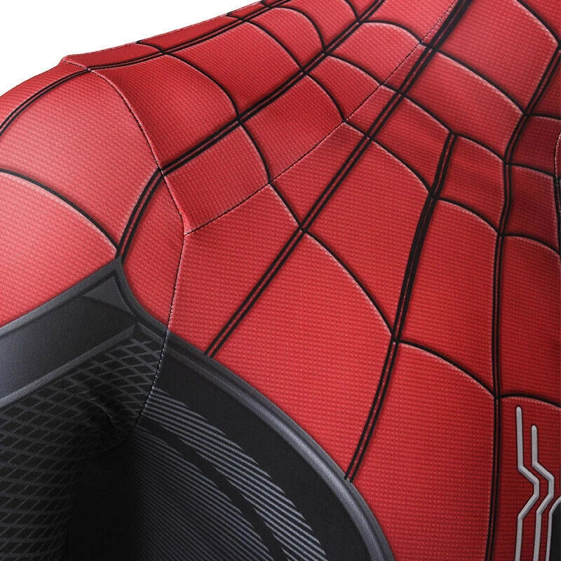 Spider-Man Far From Home Peter Benjamin Parker Cosplay Costume Suit Halloween 07FC0E-D4 - KOEEK