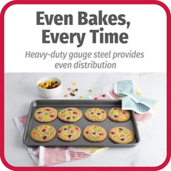 Everyday Nonstick Carbon Steel Baking Sheet Set, 3 Pack 07FC0E-D4 - KOEEK