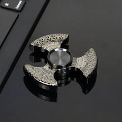 Pure Steel Fidget Hand Spinner Finger Gyro Toys EDC Focus Stress Reliever gift 07FC0E-D4 - KOEEK