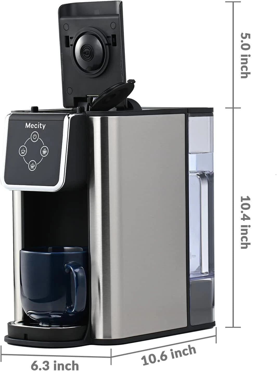 Coffee maker 3 in 1 Single cup coffee maker, instant coffee maker 07FC0E-D4 - KOEEK