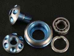 EDC Titanium Knife Lanyard Bead Necklace Pendant Bracelet DIY Spinner Gyro Toy* 07FC0E-D4 - KOEEK