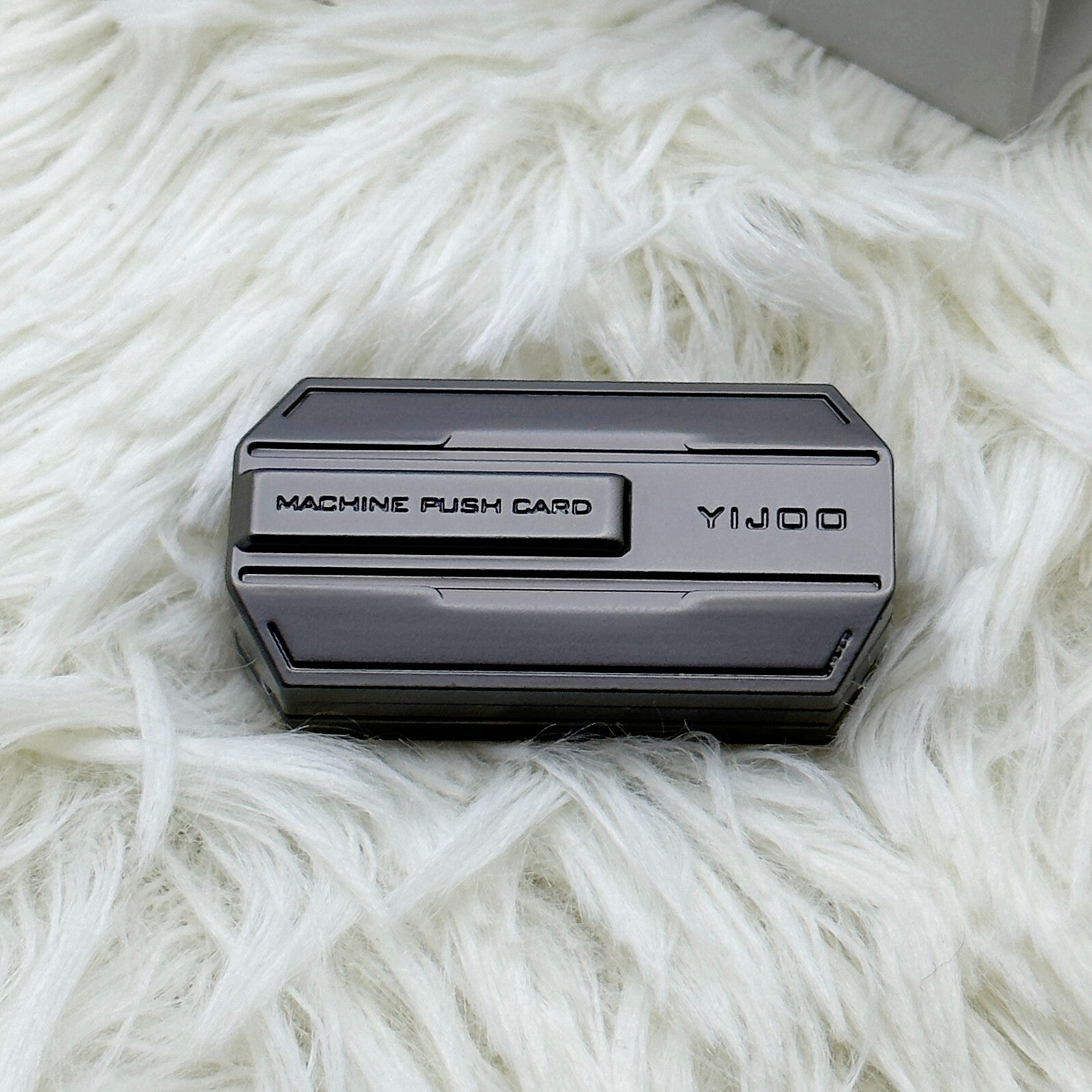 Push Card Pulse Coin Luminous EDC Magnetic Decompression Artifact Metal Toy Gift 07FC0E-D4 - KOEEK