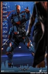 1/6 Hot Toys Figure DC Batman Arkham Oringis Deathstroke VGM30 In Stock Gift 07FC0E-D4 - KOEEK