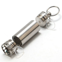 EDC High Stainless Steel Waterproof Storage Box Pill Case Outdoor Container Tool 07FC0E-D4 - KOEEK