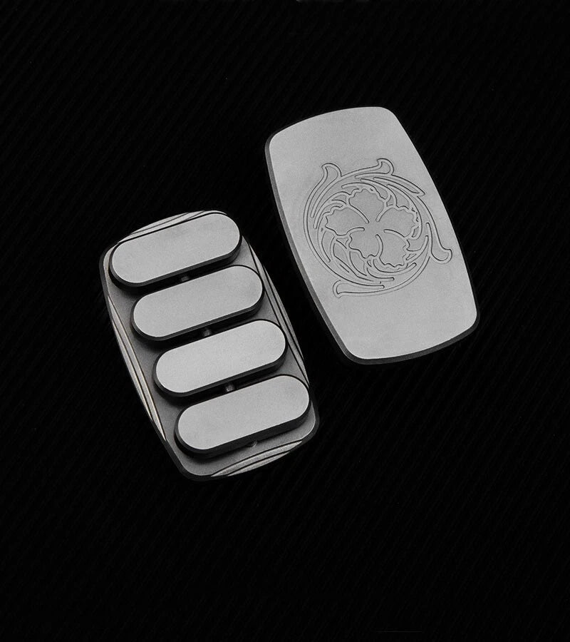 Seesaw Metronome Card Hand Fidget Adult EDC Stress Relief Bang-Bang Rhythm Card 07FC0E-D4 - KOEEK