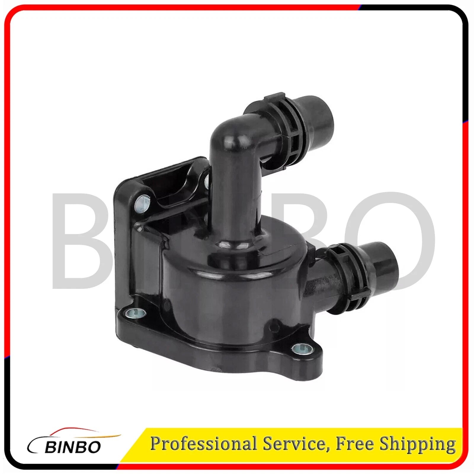 11517572859 Engine Coolant Thermostat for BMW 1 3 5 Series X1 X3 Z4 E81 E90 E60 07FC0E-D4 - KOEEK