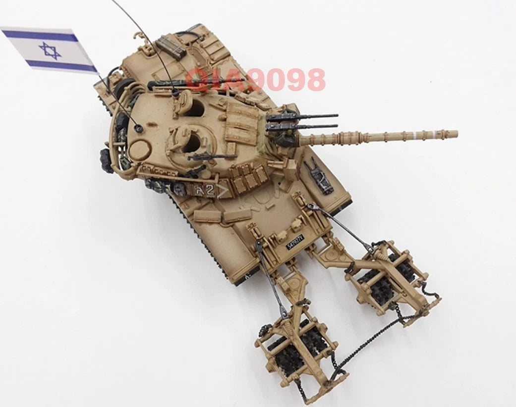 1:72 Scale IDF M60A1 [Magach B] Blazer Tank With KMT-4 Mine Roller Model 07FC0E-D4 - KOEEK