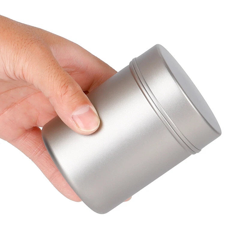 Portable Travel Tea Caddy Titanium Storage Boxes Sealed Tea Leaves Container 07FC0E-D4 - KOEEK