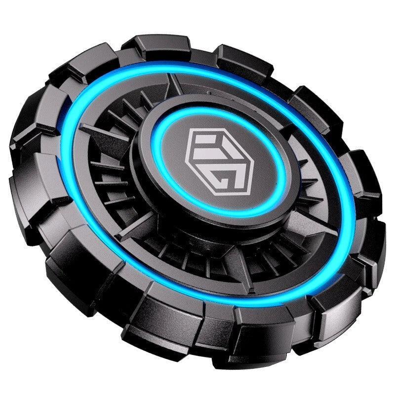 EDC Hand Spinner Adult ADHD Fidget Toy Pulsar Luminous Fidget Clicker Spinner 07FC0E-D4 - KOEEK