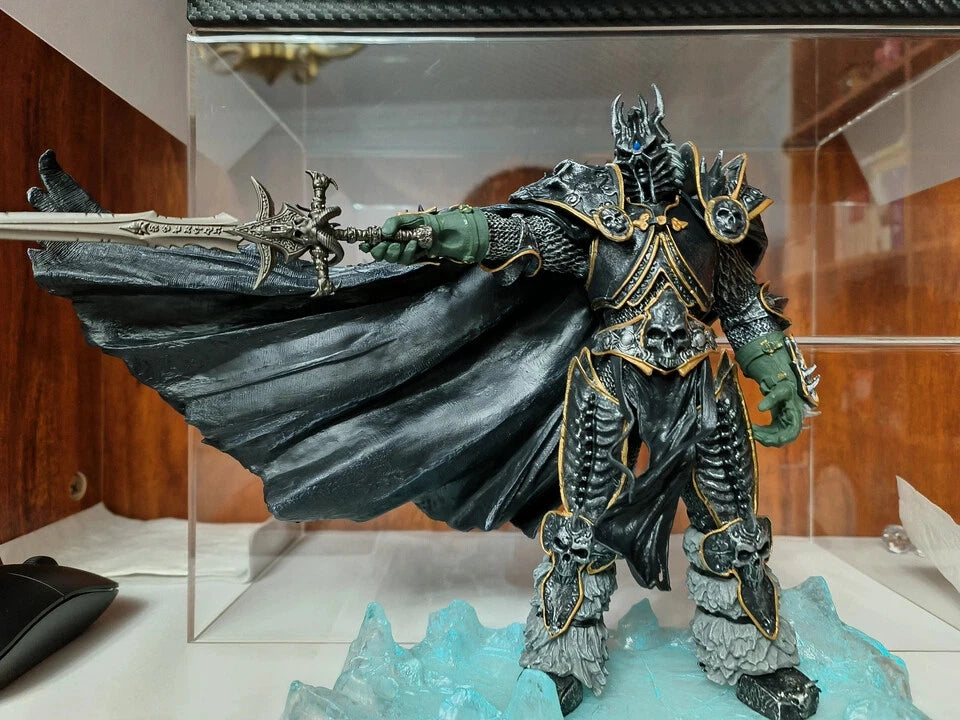 WOW The Lich King PVC Figure Model World of Warcraft Arthas Menethil 21cm Decor 07FC0E-D4 - KOEEK