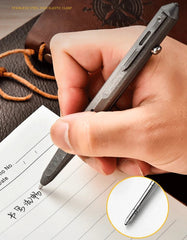 Titanium Pocket Ball Pen Office Signature Working Stationery Pen Outdoor EDC 07FC0E-D4 - KOEEK