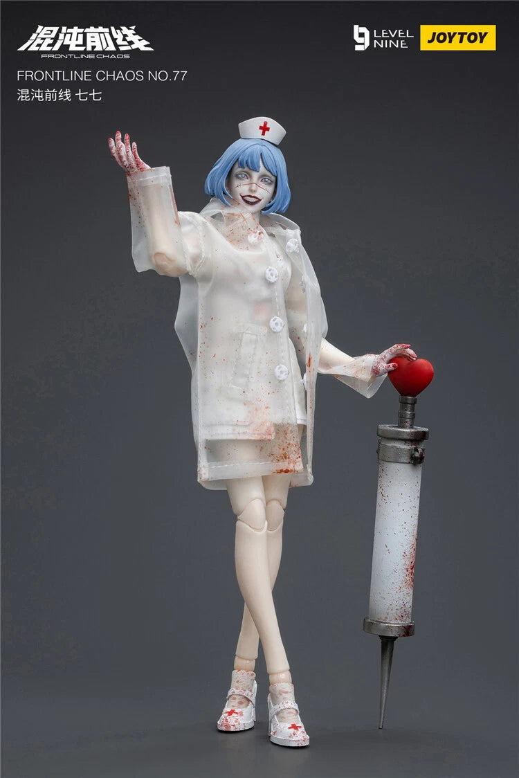 JOYTOY LEVEL9 NO.77 Frontline Chaos Nurse 1/12 Action Figure 6in Model Toy JOYTOY - KOEEK
