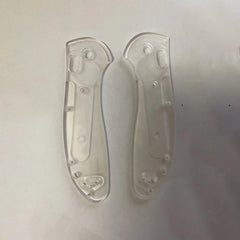 1Pair Transparent Acrylic Knife Handle Scale For Benchmade Griptilian 551 Knives 07FC0E-D4 - KOEEK