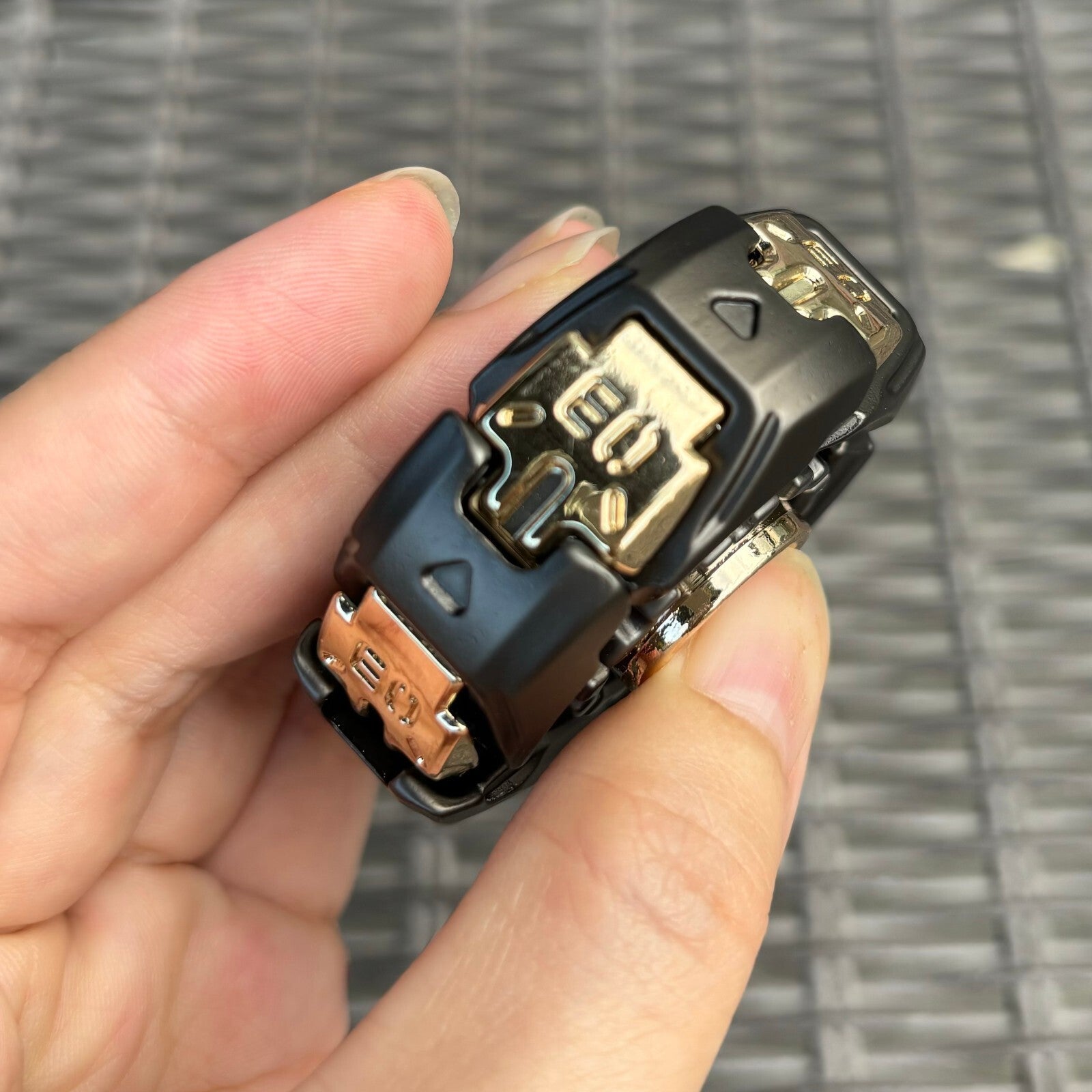 EDC Fidget Grumpy 08 Fidget Spinner Pillbug Metal EDC Beetle Finger Spinner 07FC0E-D4 - KOEEK